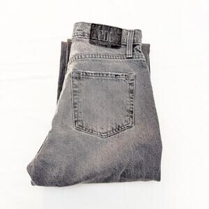 BDG Cowboy Jean Charcoal Gray Wash Straight Leg Zip Fly Denim Size 28